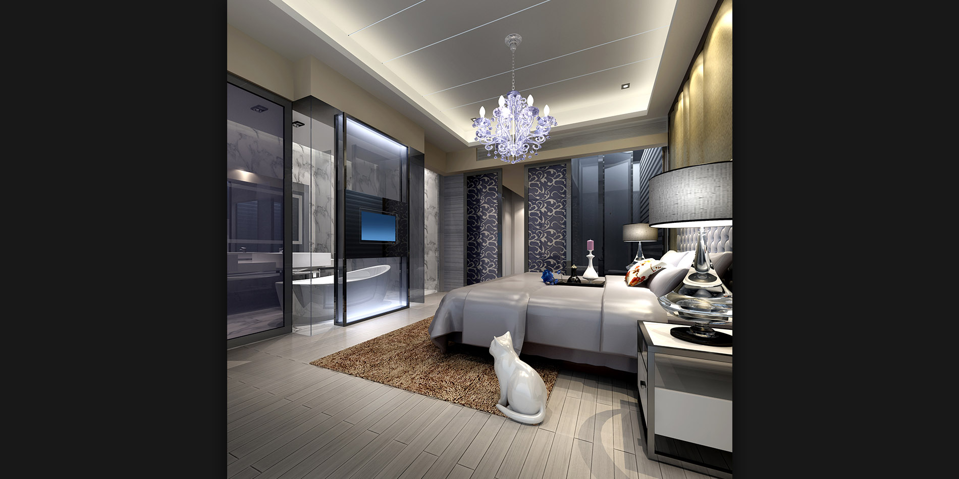 张家港万泰别墅售楼处 样板间-2