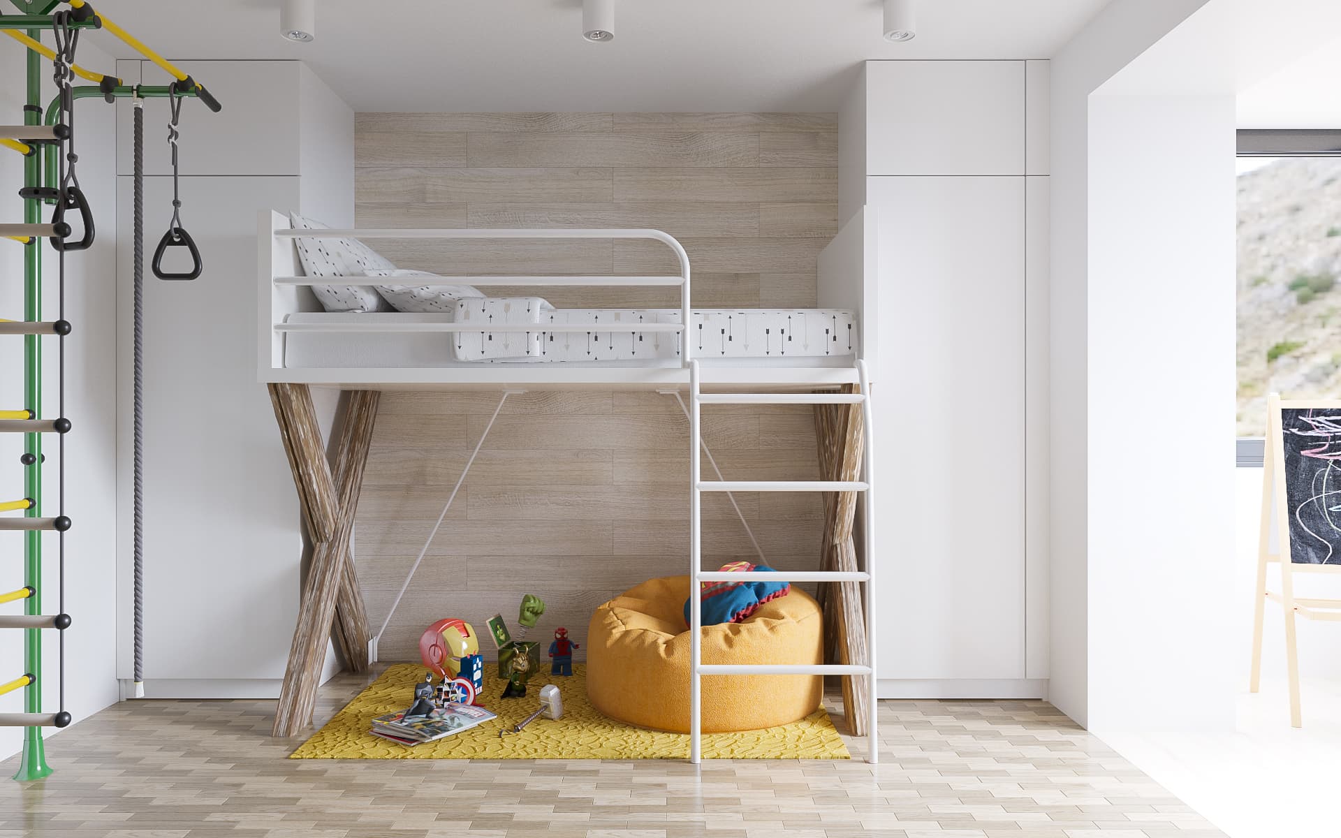 石墨色调的 loft 公寓设计项目丨白俄罗斯明斯克丨“Станза”工作室-34