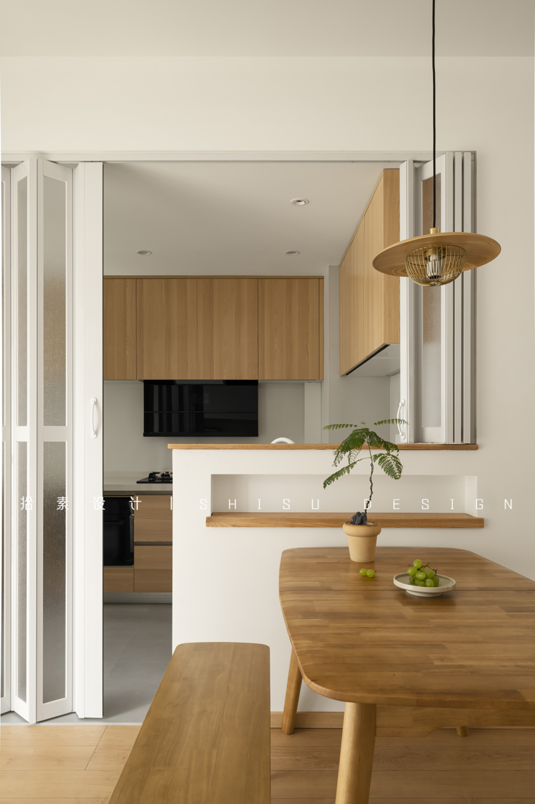 日式原木风平层设计丨拾素设计-43