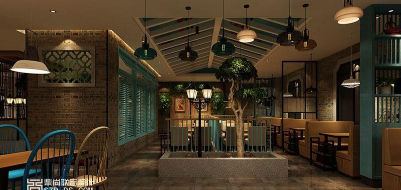 武汉野妹经典火锅店设计-2