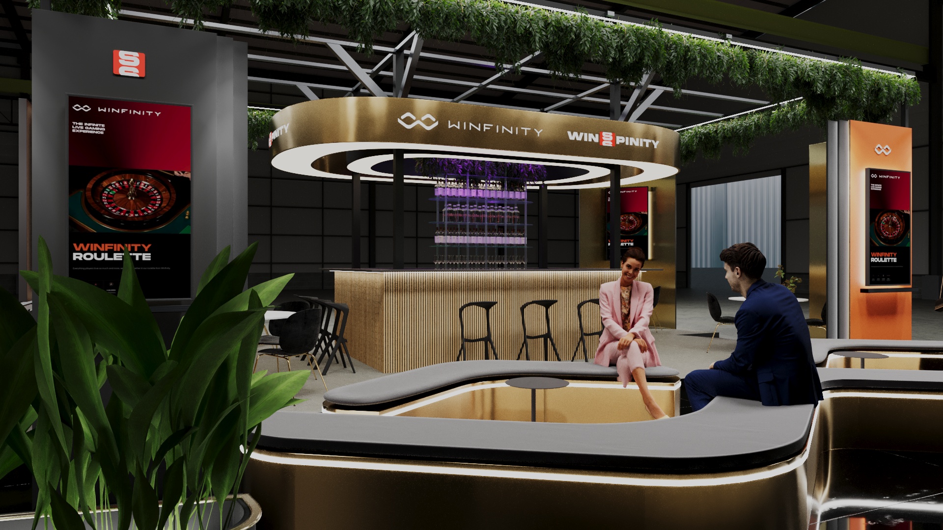 LIVE CASINO STAND DESIGN / SIGMA MALTA 2023-4