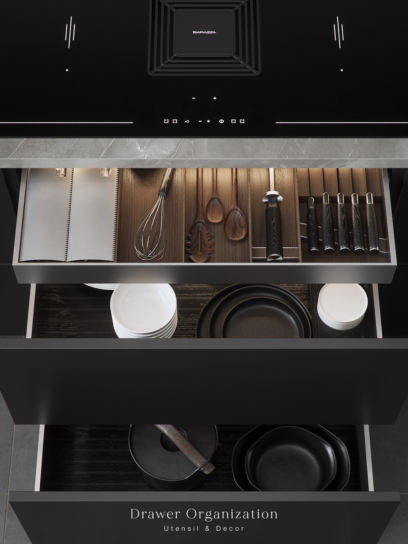 智能家居室内设计丨越南丨Huy Pham-15