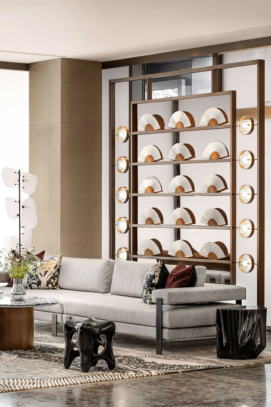 华侨城路劲南京山语隽府售楼处设计丨中国南京丨春山秋水设计-38