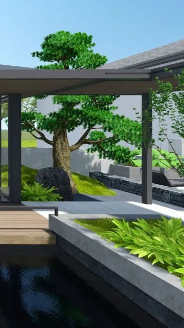 同里花园庭院景观丨中国苏州丨王修伟-1