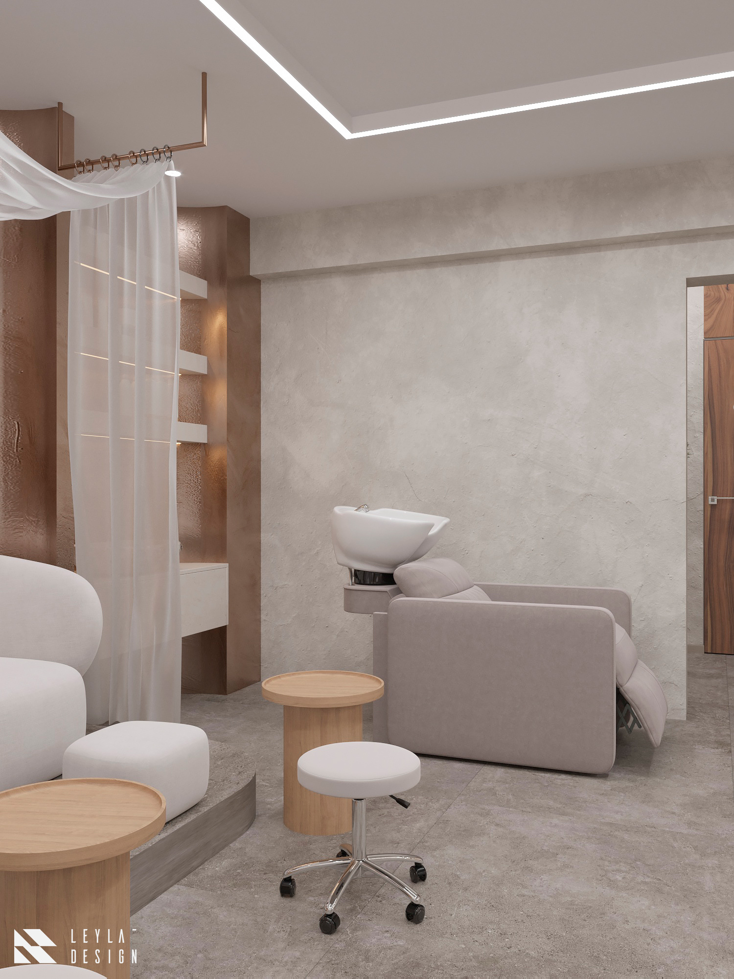 奥 beauté美容沙龙丨LEYLA DESIGN-13