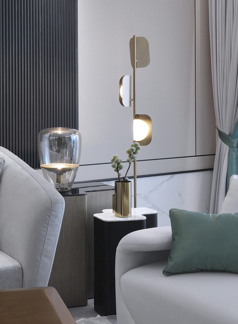 新疆乌鲁木齐·首府公馆A1户型样板房设计丨中国乌鲁木齐丨新疆室内设计联合汇“新设汇”-37