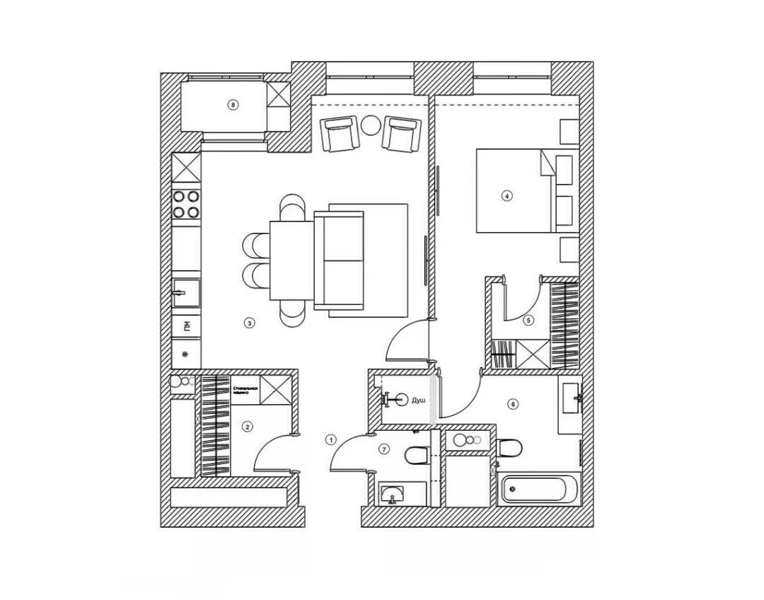 川谷堂 71㎡清新小宅丨Alina Lev,Anna Chesnokova-31