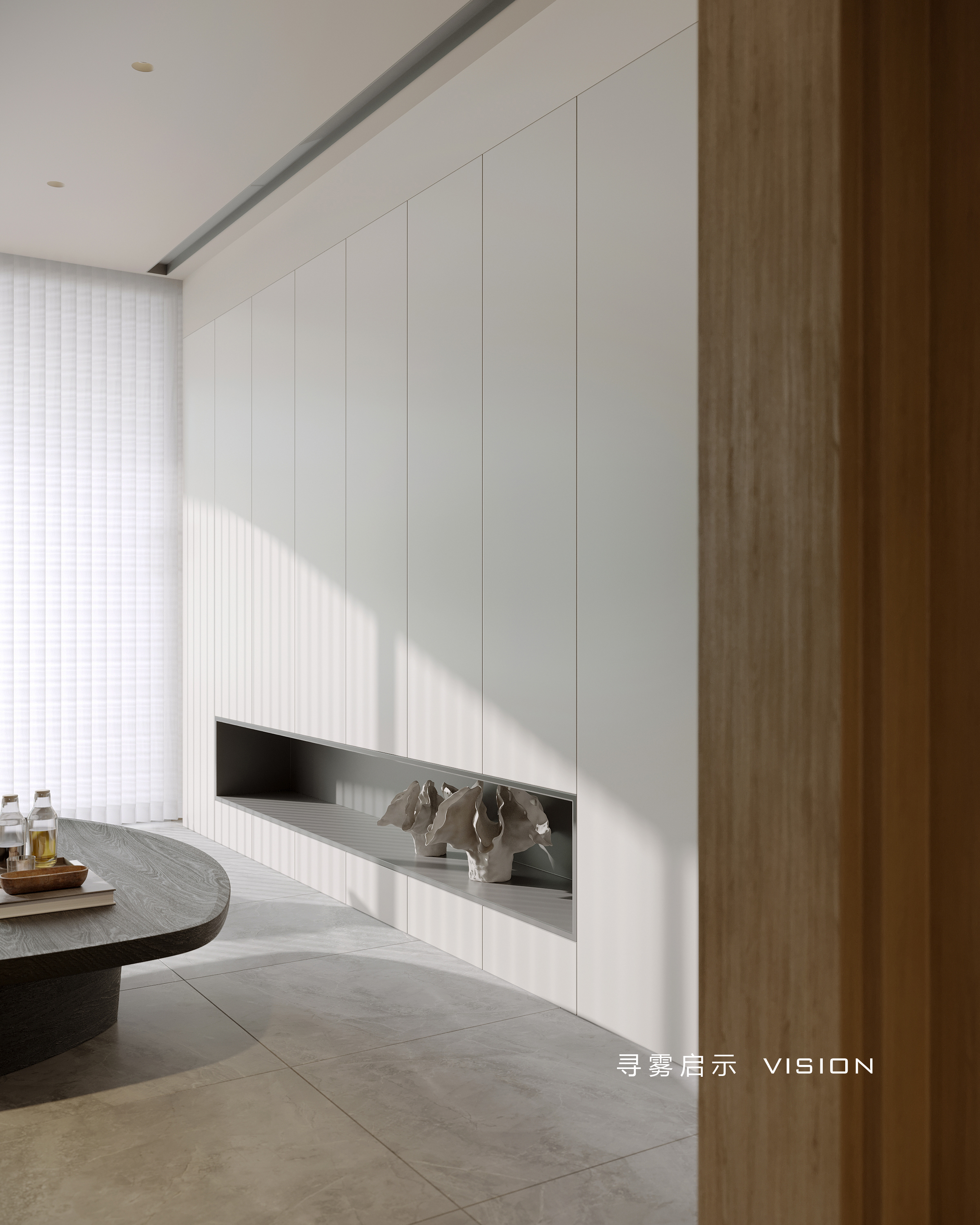 原木色暖白住宅-1