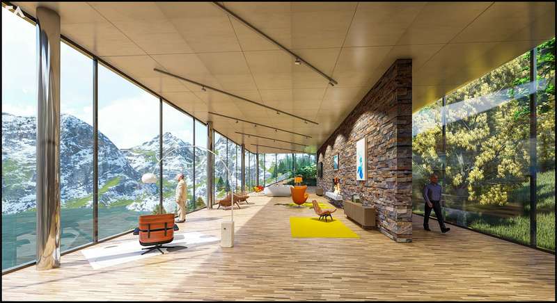 高地山间小屋丨美国华盛顿丨阿联酋顶级建筑公司-4