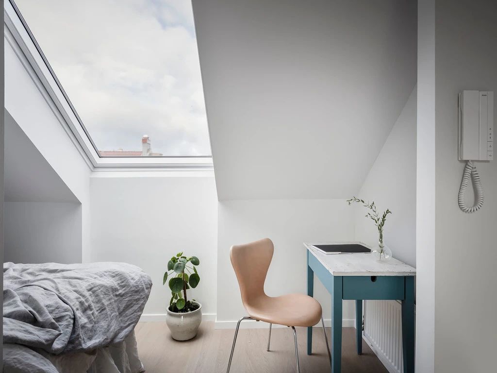 23㎡顶层小阁楼室内设计-23