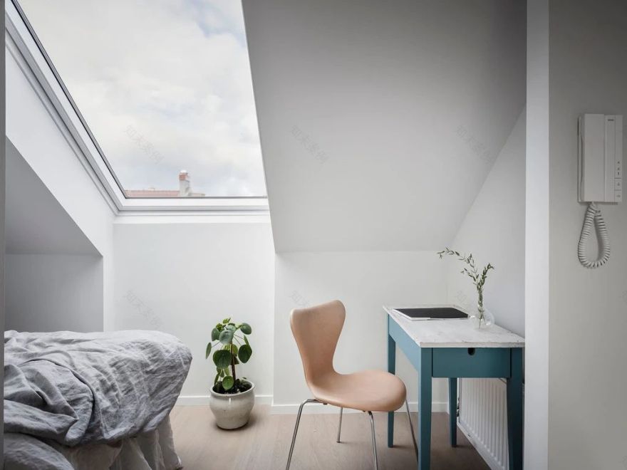 23㎡顶层小阁楼室内设计-23