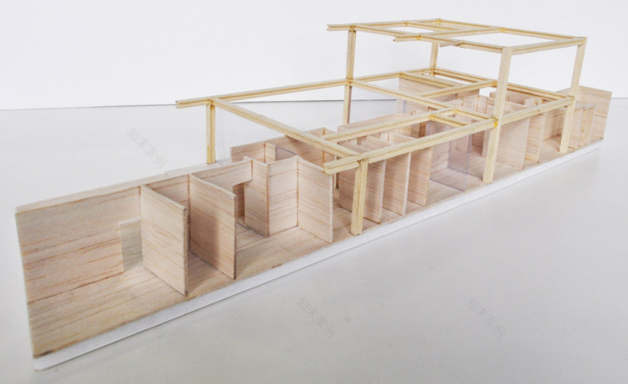 巴西圣保罗城市山林中的线性住宅设计-35