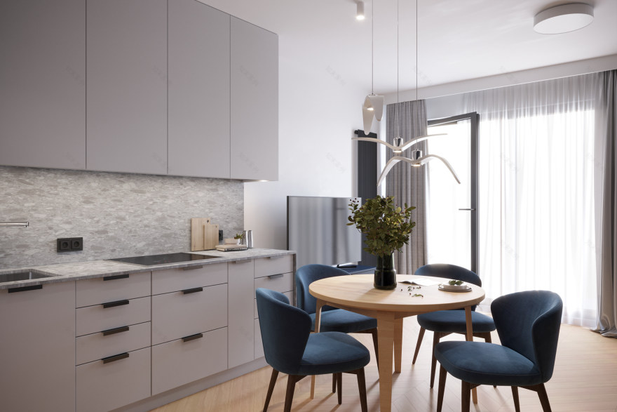 华沙小型室内项目丨波兰华沙丨Magdalena Opitek-8