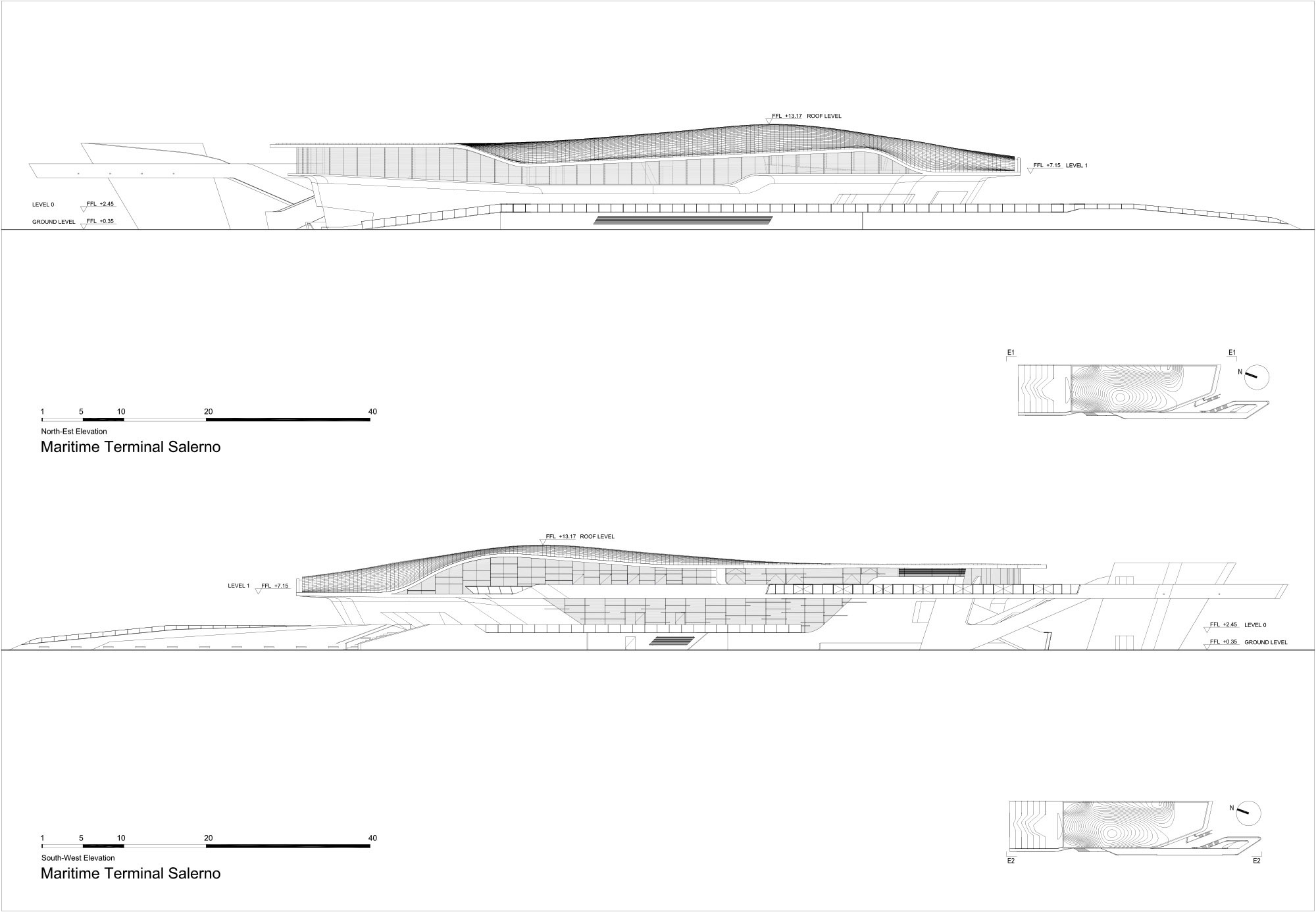 萨勒诺海运码头，意大利 / Zaha Hadid Architects-45