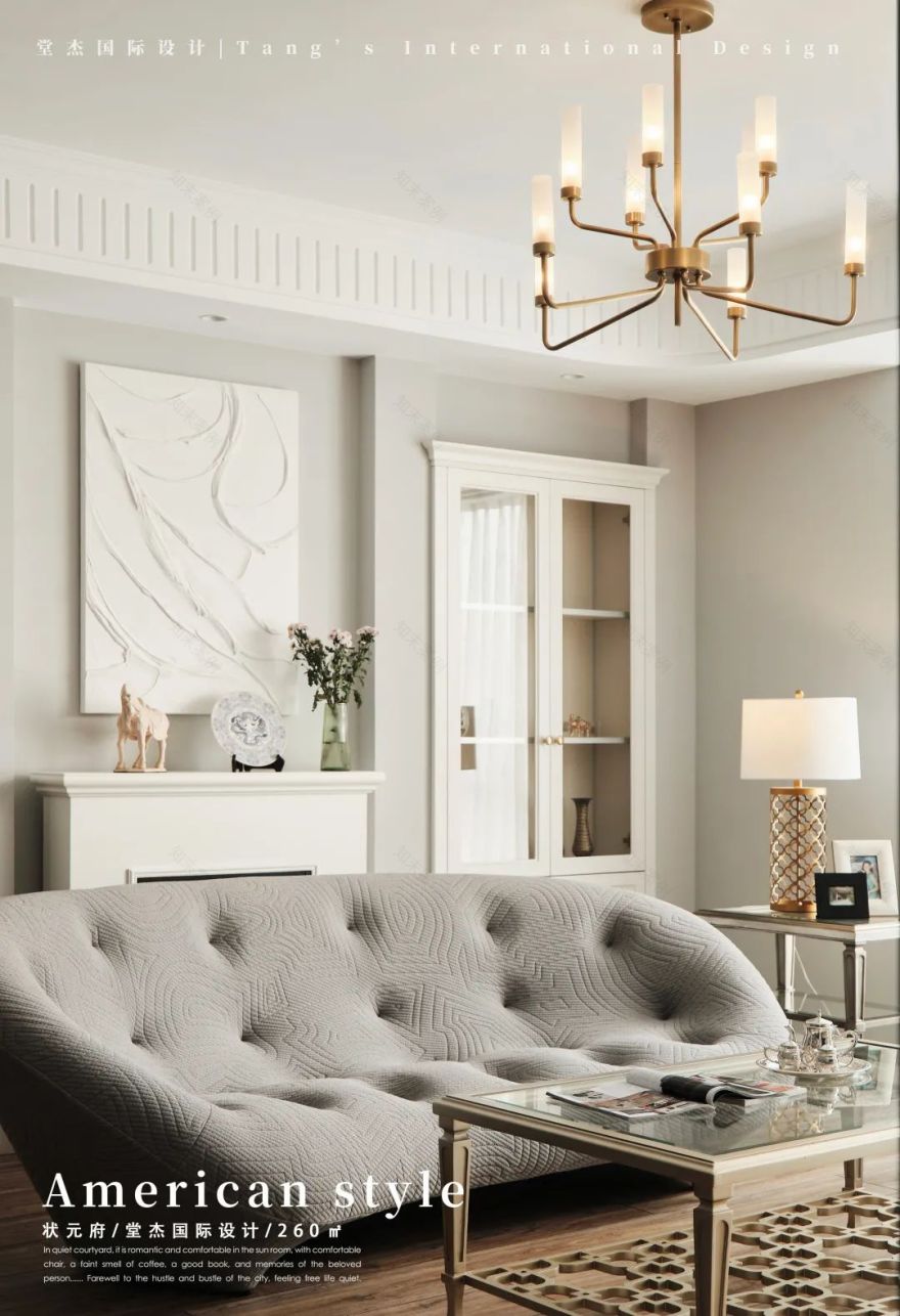 金鼎湾·状元府轻美式别墅设计丨中国南京丨堂杰国际设计-25