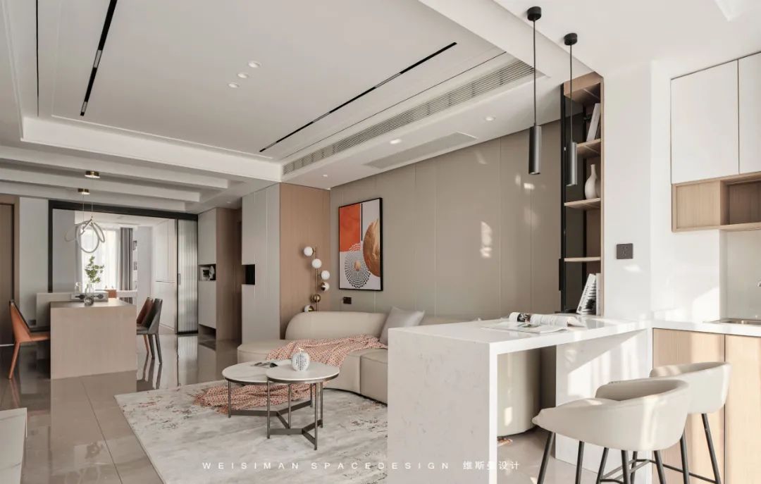 奶油色调的温柔私宅丨苏州维斯曼全案设计-32