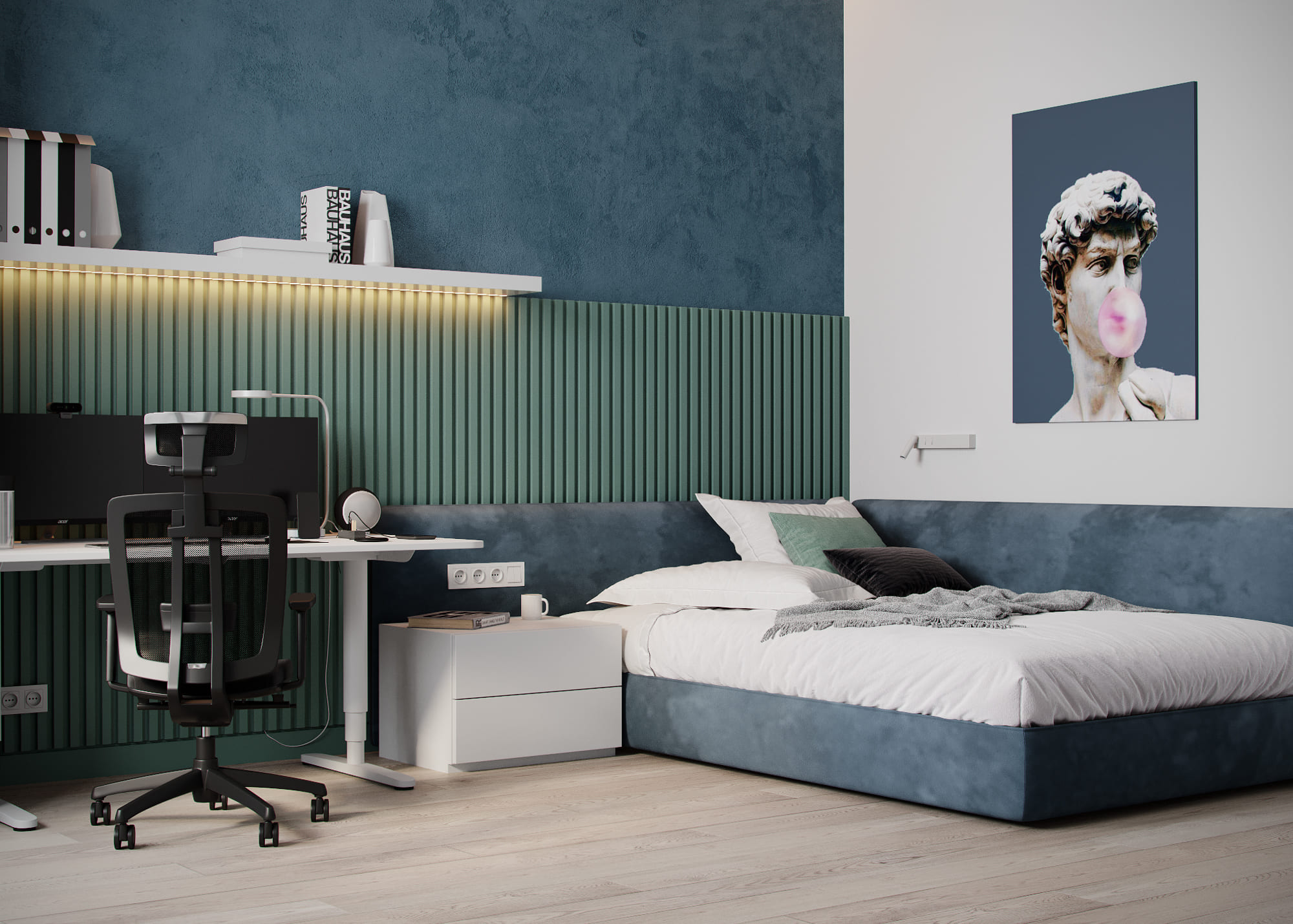 基辅 ZHK“城市公园”公寓室内设计丨乌克兰基辅-33