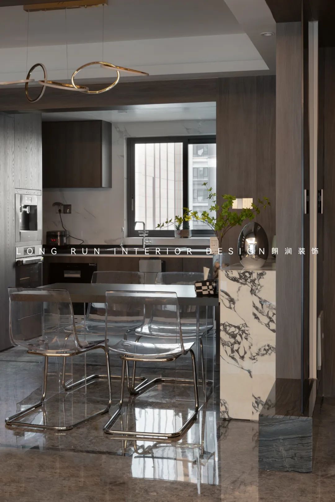 意式风情,165㎡大平层壕宅设计丨中国成都丨朗润装饰-15