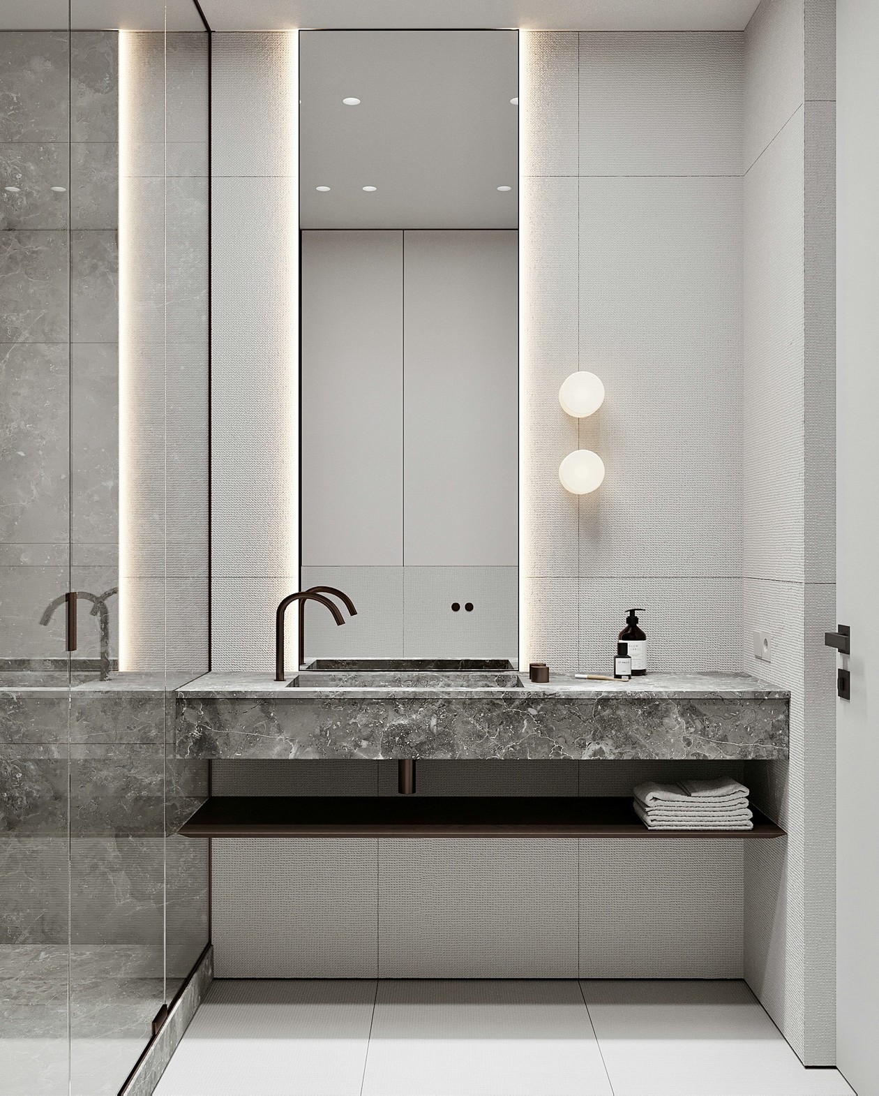 高级灰色系住宅设计-26