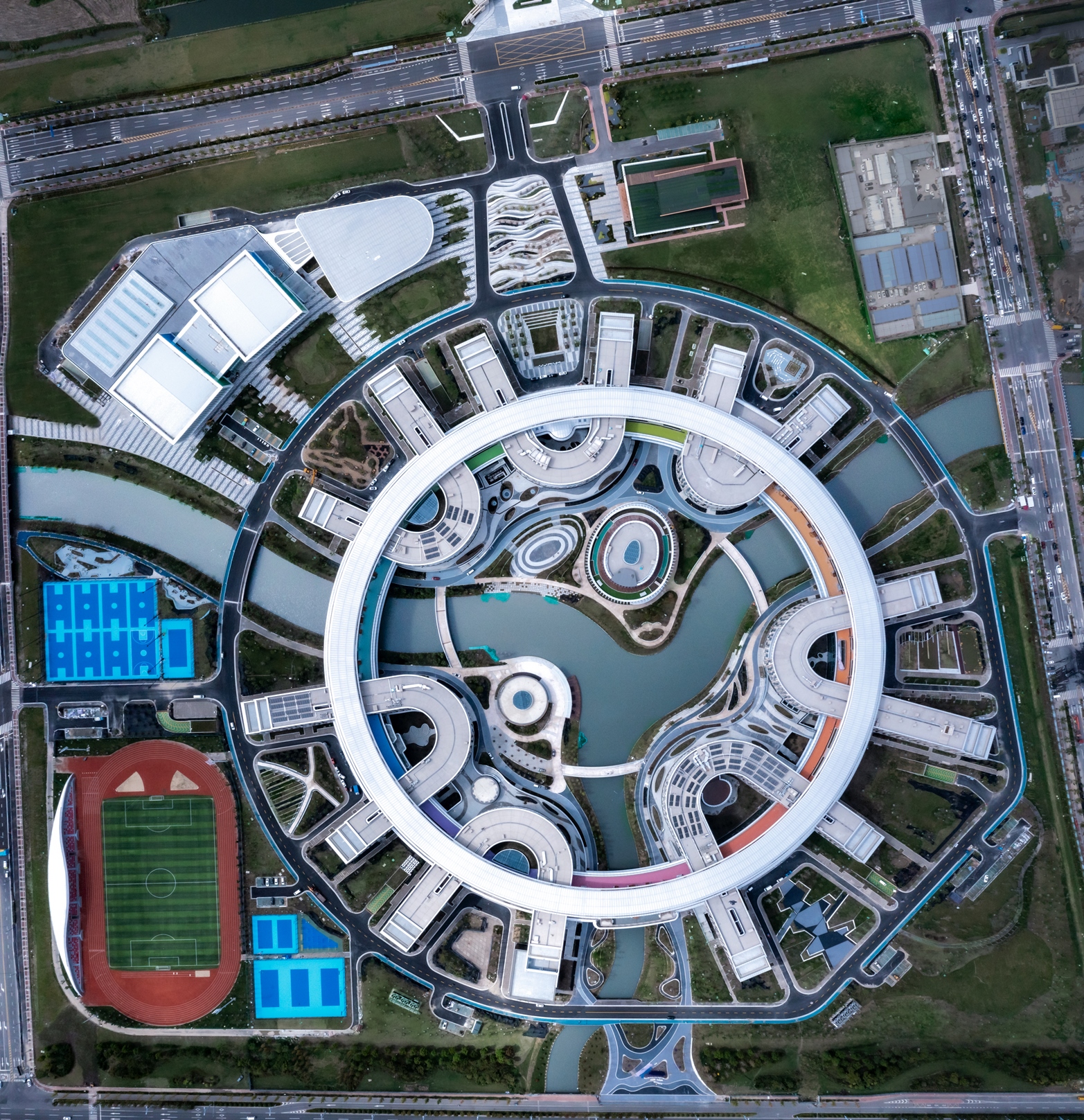 HPP+同济院新作：巨环下的“学习超市”，西交利物浦大学太仓校区 -4