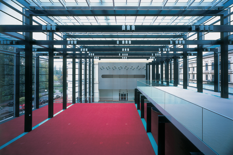 卢布尔雅那国家美术馆中央部分丨斯洛文尼亚丨Sadar+Vuga-9