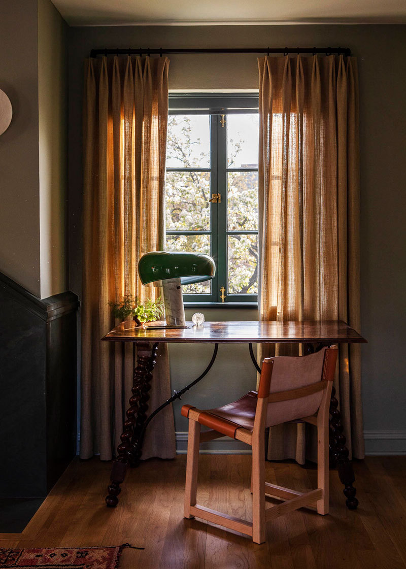 洛杉矶复古风家居设计 | 色彩、印花与艺术品的巧妙融合-24