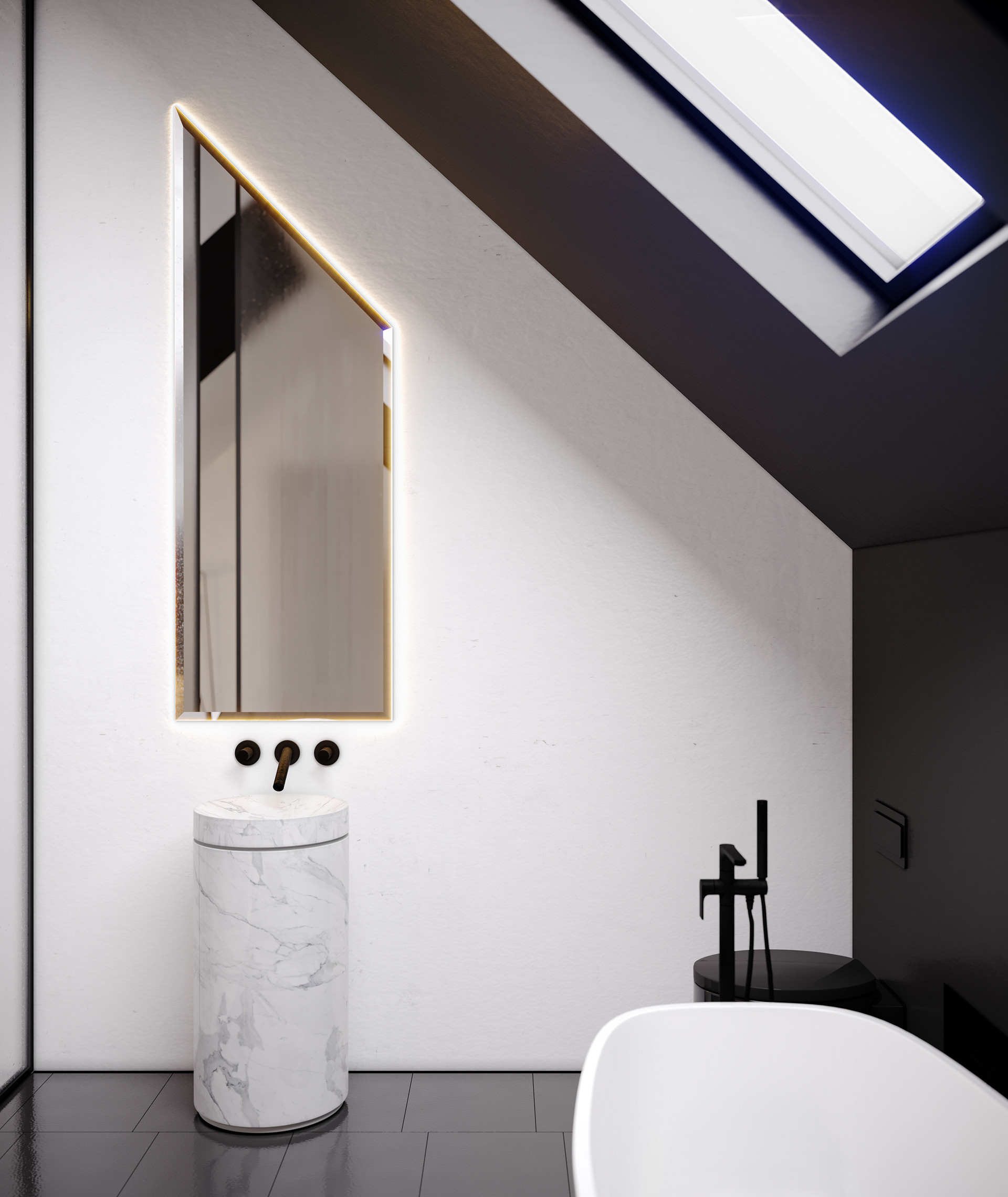 UNDER THE ROOF • master bedroom-6