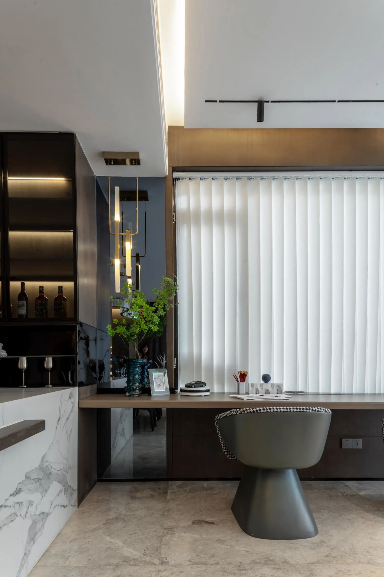 越秀岄湖郡 135 户型丨中国沈阳丨EASE 艺烁国际空间设计-9