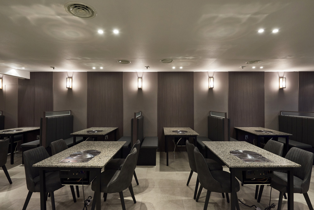 43 平米韩式餐厅 高贵氛围的室内设计-12