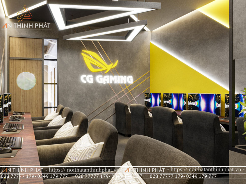 T&T COFFEE GAMING | Modern Gaming Lounge Design-22