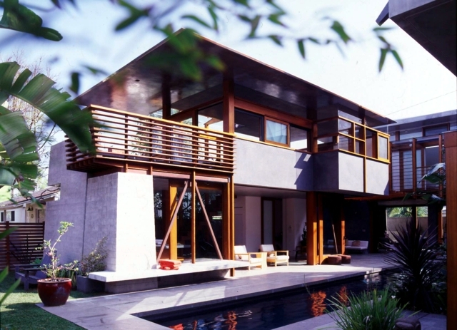 带屋顶太阳能板的现代住宅丨美国加利福尼亚-4