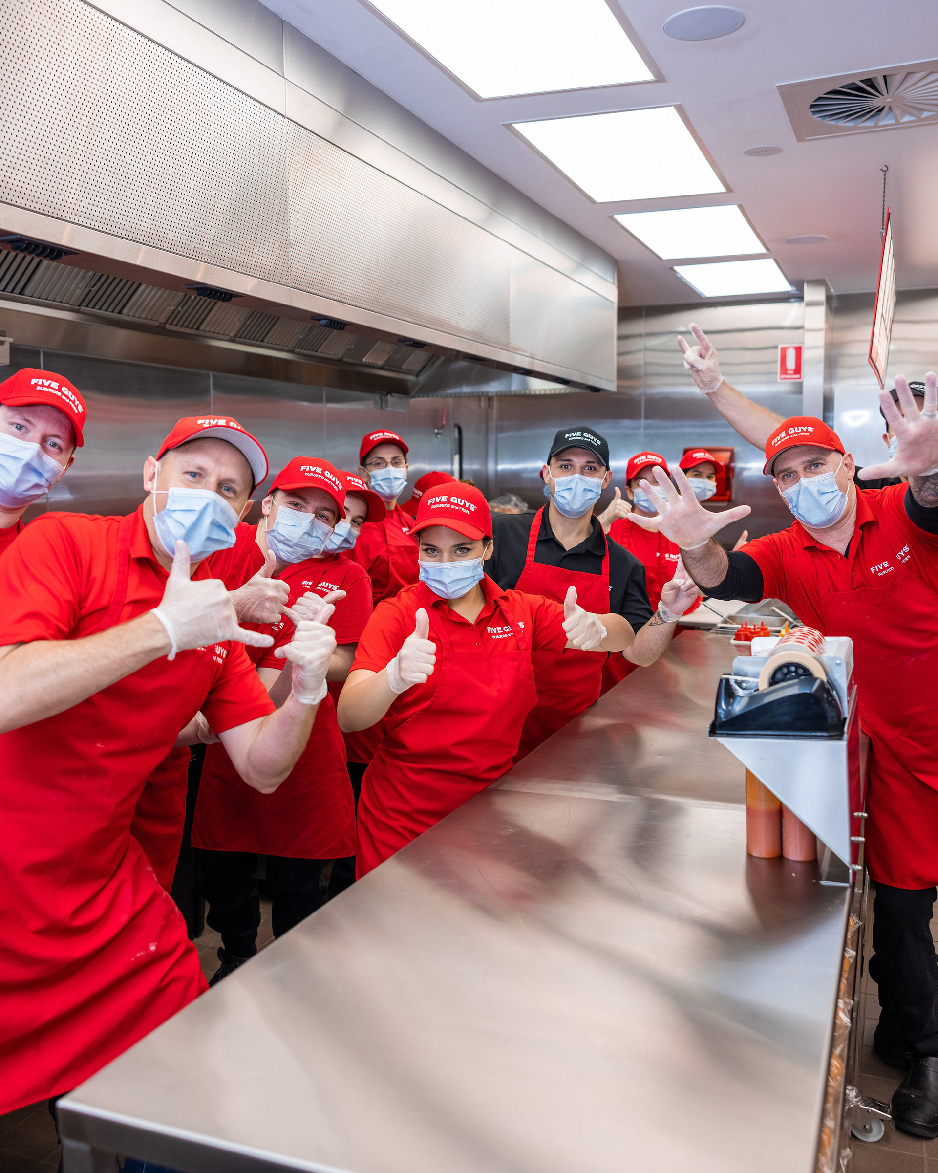 Five Guys· Penrith 快餐店设计丨澳大利亚新南威尔士丨Design Partnership Australia-35