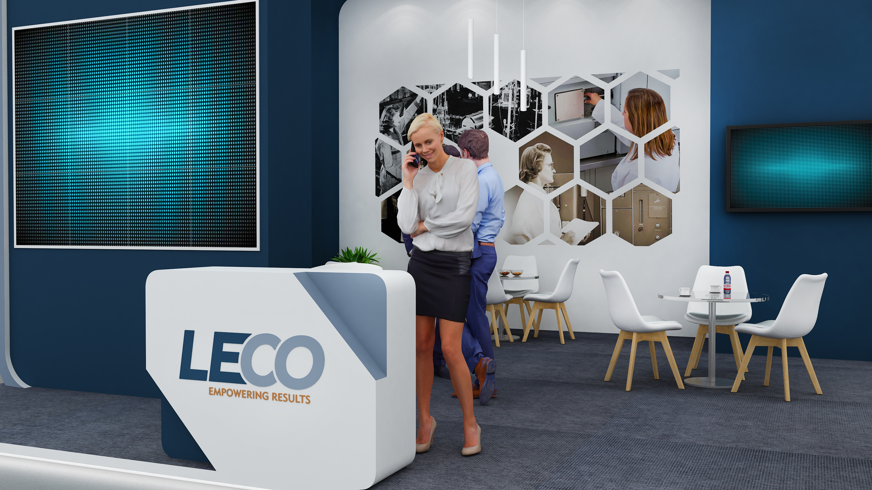 Design concept for exhibition stand - LECO-5