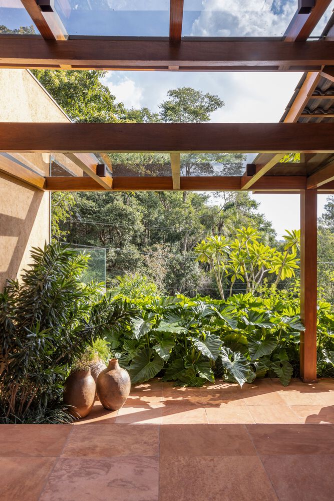 巴西 Ibi House 和谐乡村风格设计-42