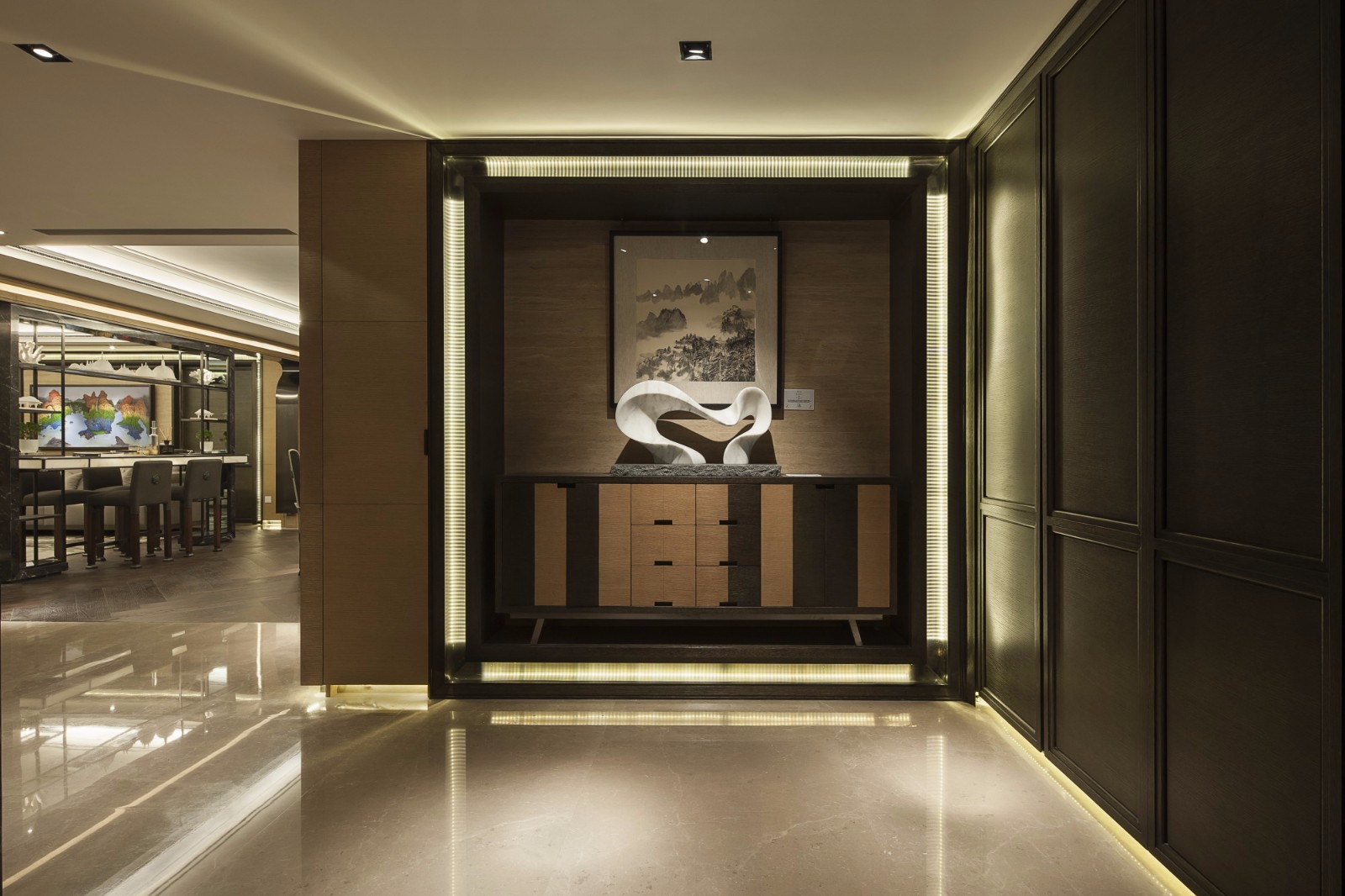 北京中赫万柳书院叠层样板房 | 艺翫时尚,返璞归真-12