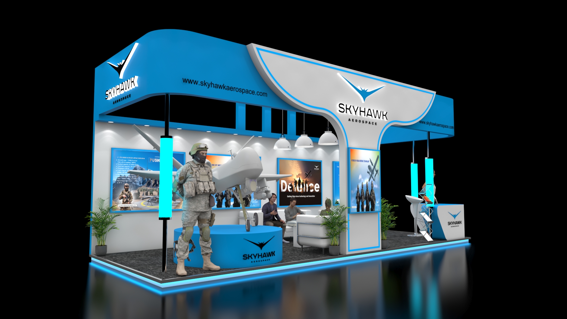 SKYHAWK AEROSPACE Drone Show,-2