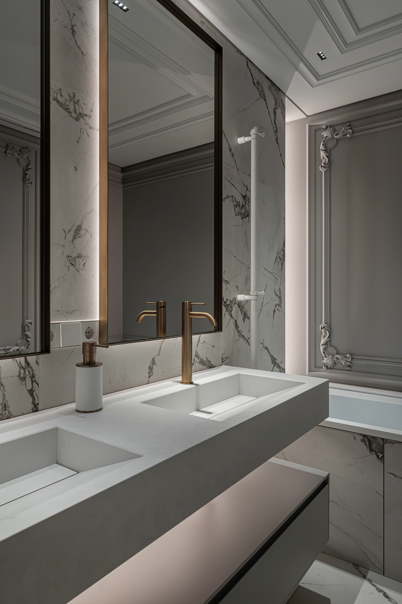 现代北欧风格公寓设计丨乌克兰丨IQOSA-38