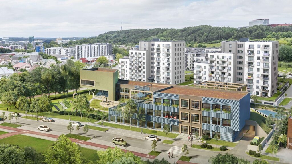 Šnipiškės金属车库拆除改建儿童游乐场及幼儿园项目丨立陶宛维尔纽斯-16