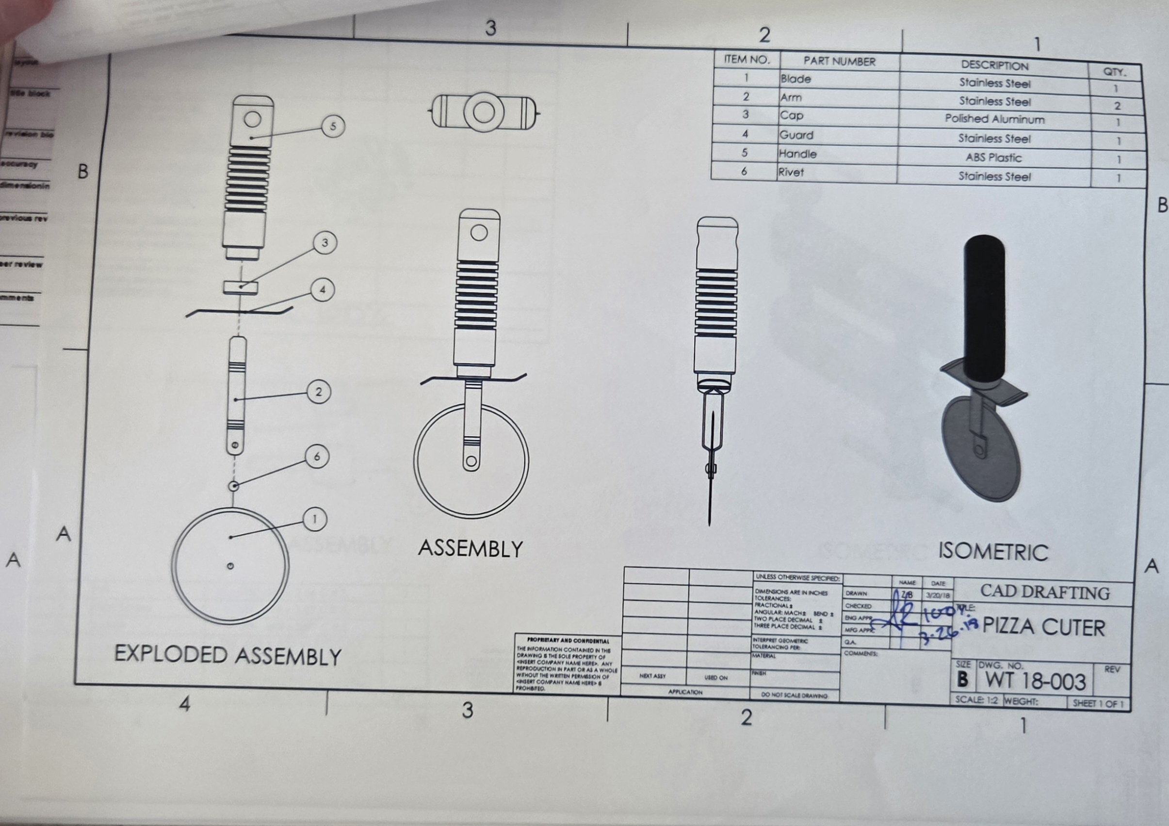 High School CAD Projects-1