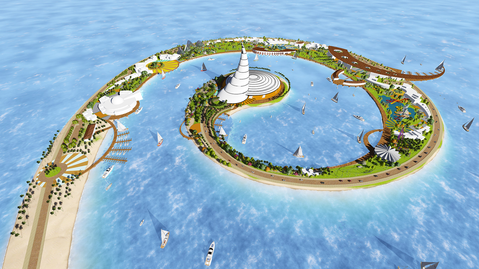 生态地平线度假村丨埃及丨开罗大学区域与城市规划学院城市设计系-30