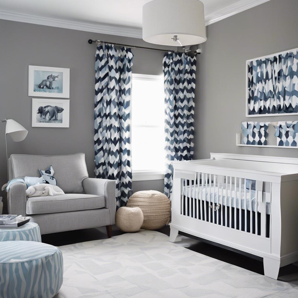 现代男宝宝 nursery 室设计-31