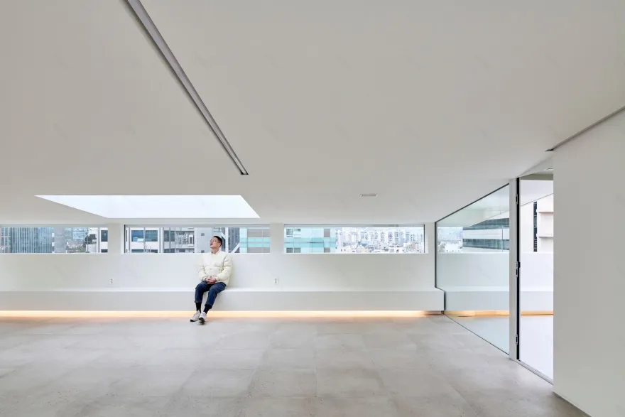 首尔 Nonhyeondong Rooftop 极简空间设计丨韩国首尔丨Space matter-20