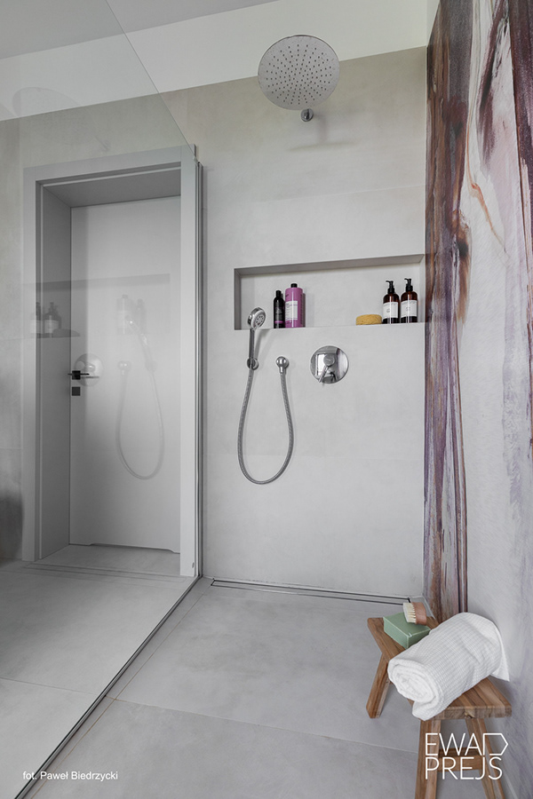 Interior in Mikołów - raw minimalism vs warm coziness-28