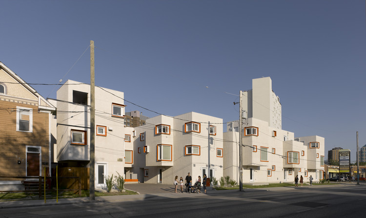 温尼伯中心村 | 微型村庄设计助力贫困家庭社区振兴-2