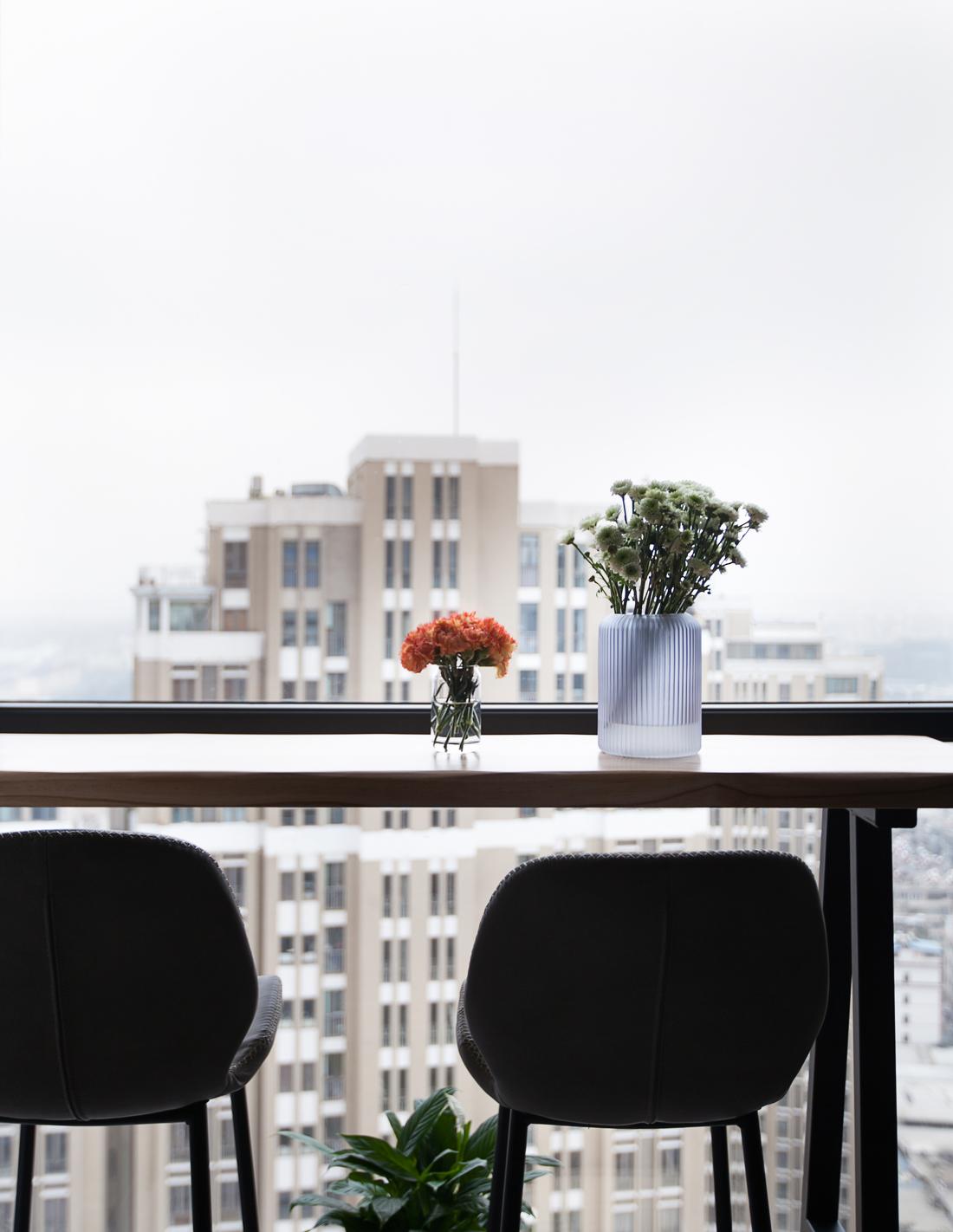 深色理性空间的温馨之家丨欢乐佳园装饰-19