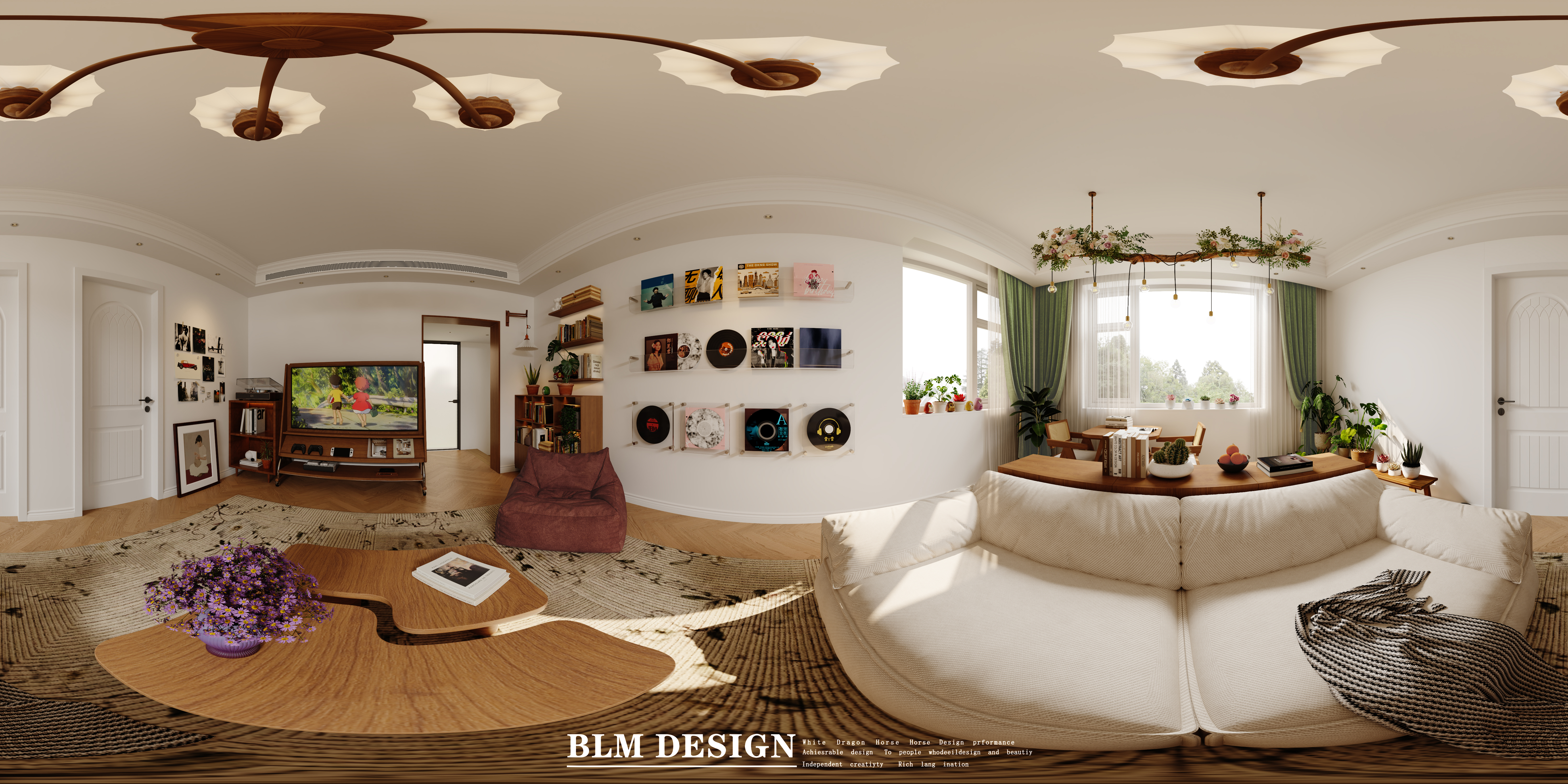 田园自然风家装效果案例-3