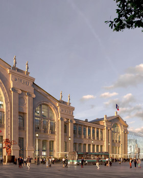 巴黎 GARE DU NORD 现代化火车站设计丨法国巴黎丨Neiko Srl