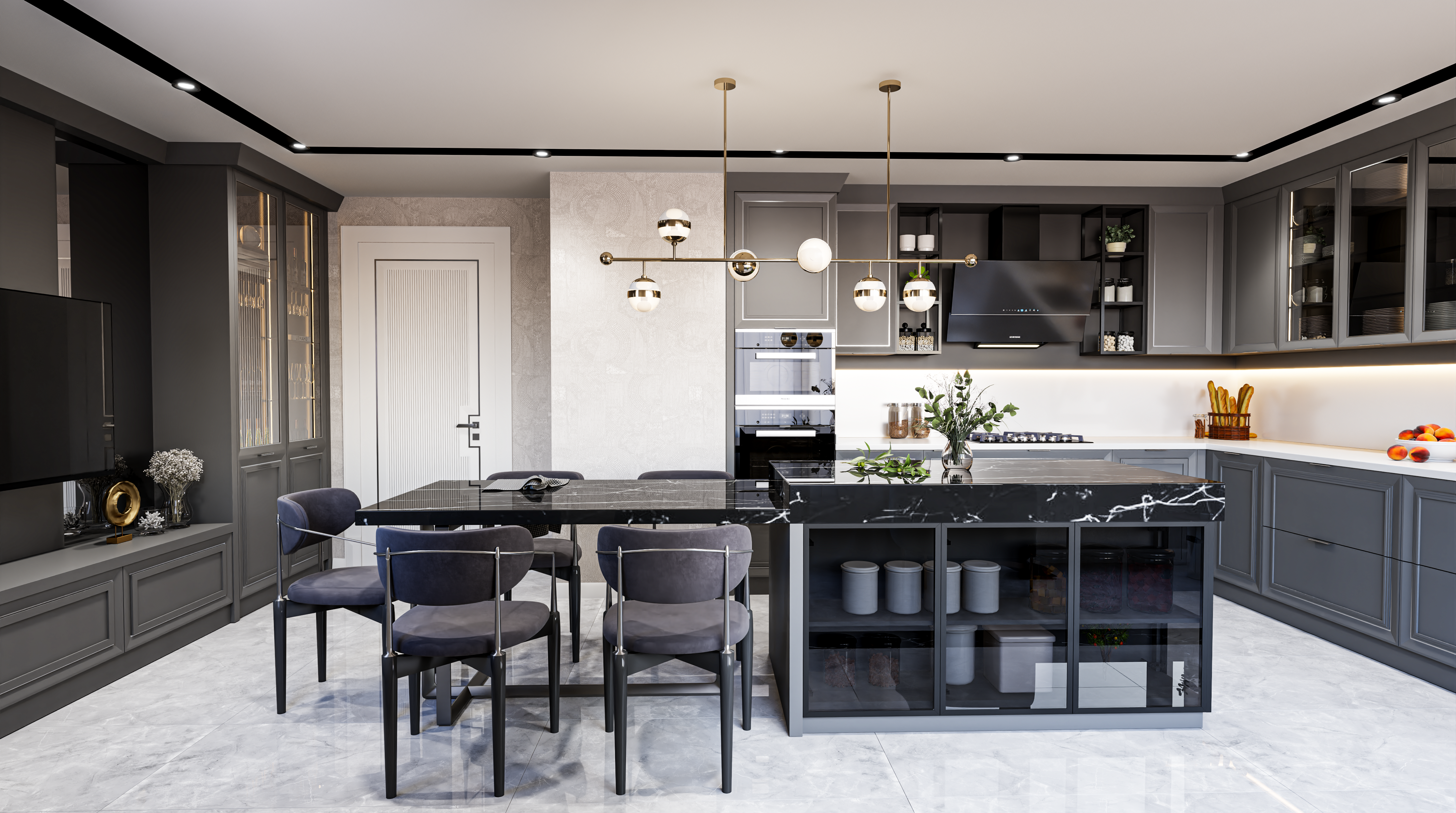 S·M·Ç 房屋厨房丨TurkeyAfyon丨S.M.Ç Kitchen Design-4