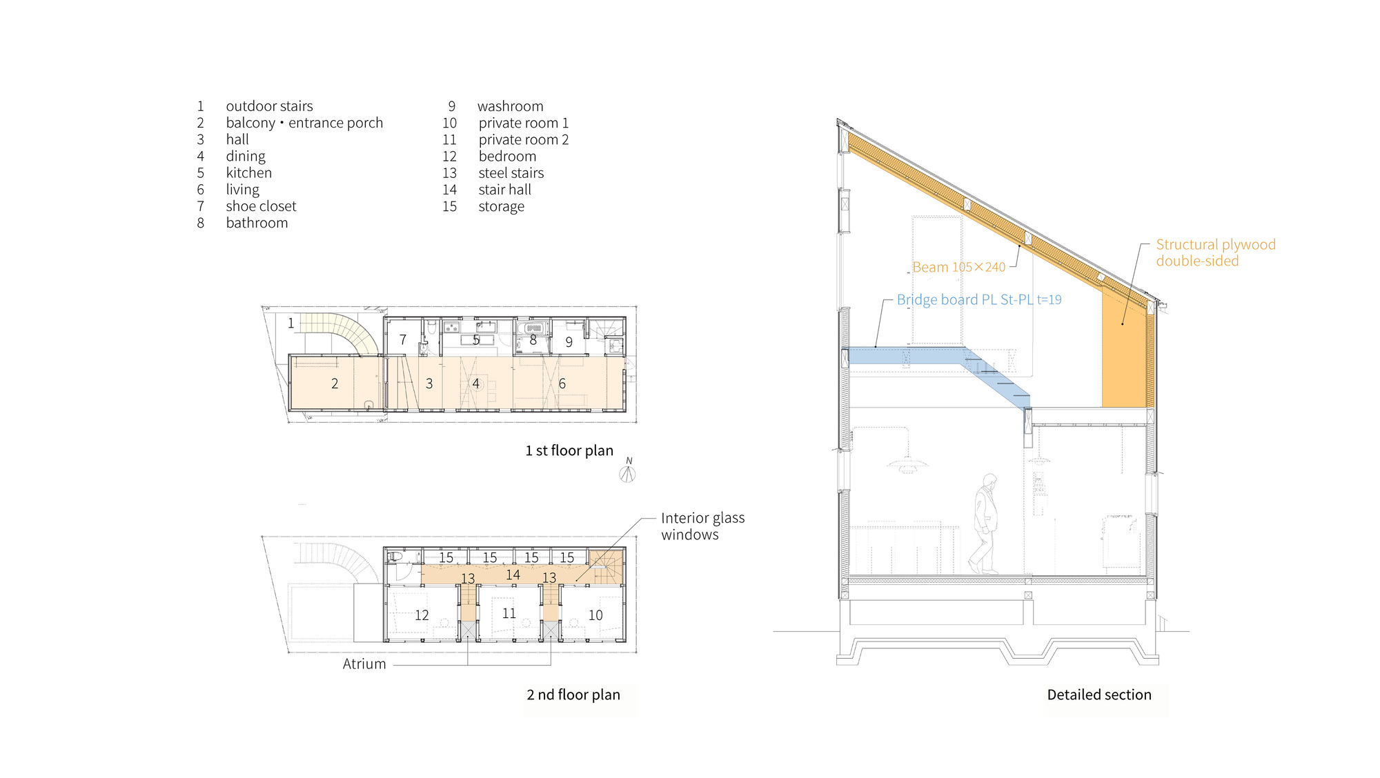 抽屉式阳台房屋丨日本丨Naf Architect & Design-14