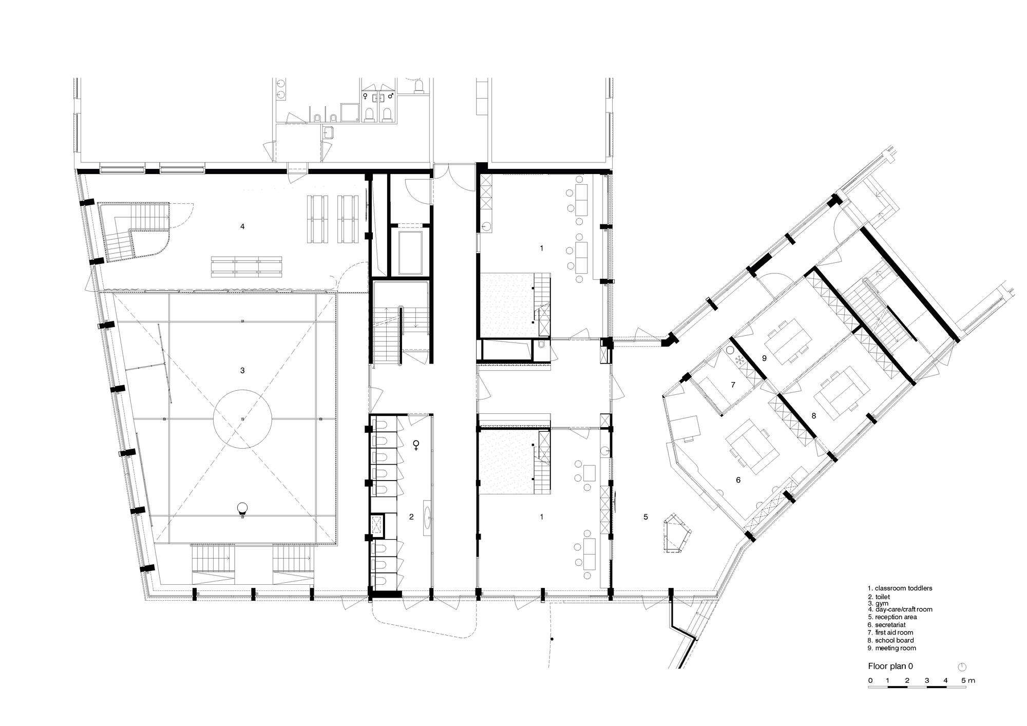 Paridaens 学校校园扩建丨比利时丨LAVA Architecten-22
